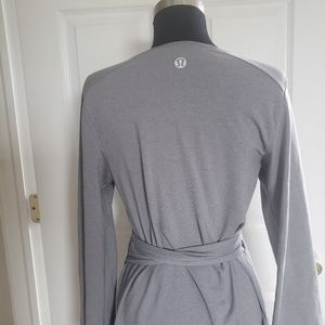 Vintage Lululemon Athletica full wrap bell sleeve dress with pocket size Medium